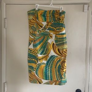 Trina Turk x Banana Republic Strapless Dress